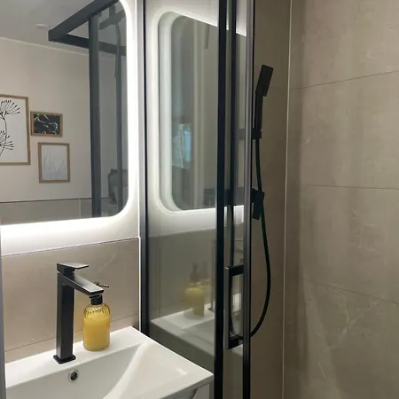 Modernes Festliegendes Hausboot Mit Grosszuegiger Dachterrasse Und Ruderboot Röbel